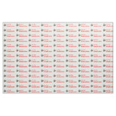 Handgemaakte gepersonaliseerde naaigelabels stof (Yard (91,4 cm))