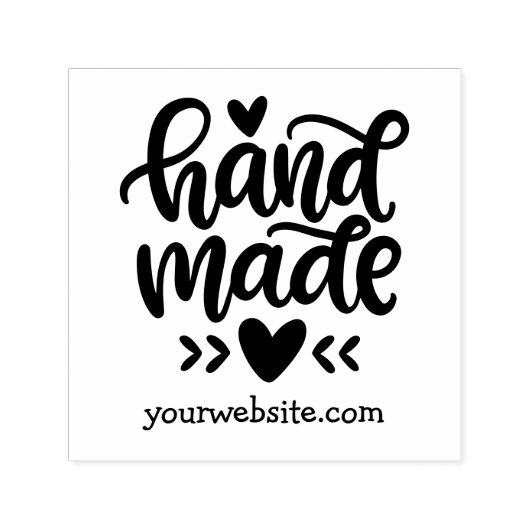 Handgemaakte Gepersonaliseerde Zelfinktende Stempel (Design)