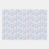 Handgemaakte Gift Breien Inpakpapier Vel (Voorkant)