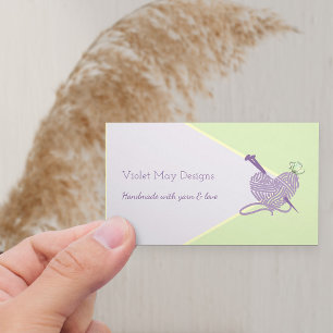 Handgemaakte groenkit voor pasta's of garnalen visitekaartje