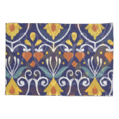 Handgemaakte Ikat: etnische Boho stof Kussensloop (Achterkant)