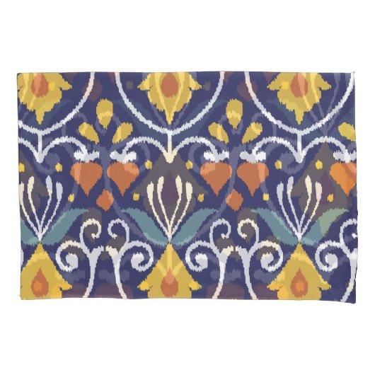 Handgemaakte Ikat: etnische Boho stof Kussensloop (Voorkant)