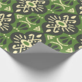 Handgemaakte Ikat stof. Etnische naadloze patronen Cadeaupapier (Hoek)