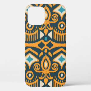 Handgemaakte Ikat stof. Etnische naadloze patronen Case-Mate iPhone Case