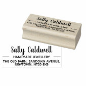 Handgemaakte juwelen of Crafting Stamp Rubberstempel