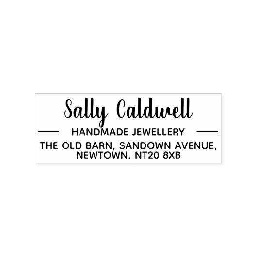 Handgemaakte juwelen of Crafting Stamp Rubberstempel (Afrduk)