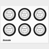 Handgemaakte kaarsen Labels (Vel)