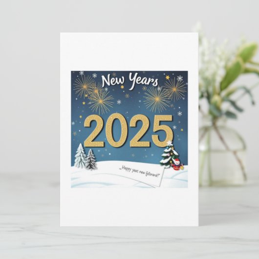 Handgemaakte kaarten 2025 (Staand voorkant)