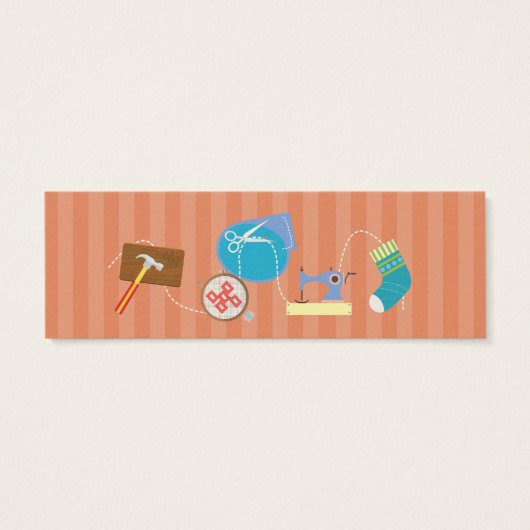 Handgemaakte Kaarten Mini Mini Visitekaartjes (Achterkant)