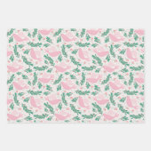 Handgemaakte kerstduif voor Peace Olive Branch Inpakpapier Vel (Voorkant)