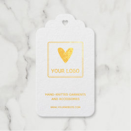 Handgemaakte Kleding Accessoires Logo Prijs Hang L Cadeaulabels