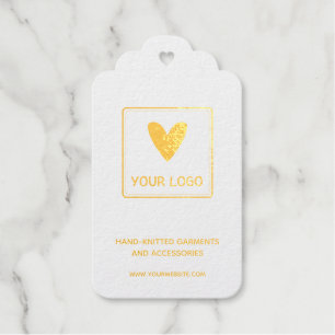 Handgemaakte Kleding Accessoires Logo Prijs Hang L Cadeaulabels