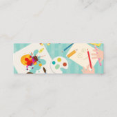 Handgemaakte kleine bedrijven contactkaartje (Achterkant)