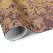 Handgemaakte kunst. Kleurrijke textuur. Moderne il Cadeaupapier (Rol Hoek)