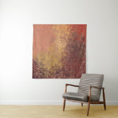 Handgemaakte kunst. Kleurrijke textuur. Moderne il Wandkleed (In situ)