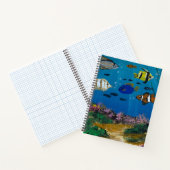Handgemaakte kunst - ocediepte notitieboek (Binnen)