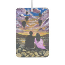 Handgemaakte Kunst – Samen bij Zonsondergang