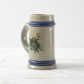 Handgemaakte kunst - Sinaasappelbomen Bierpul (Voorkant links)