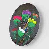 Handgemaakte kunst - Vlinderbloesem Grote Klok (Hoek)