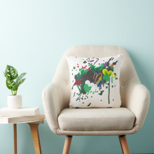 Handgemaakte kunst - Vlinderbloesem Kussen