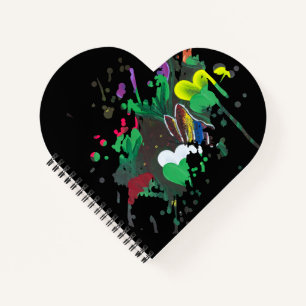 Handgemaakte kunst - Vlinderbloesem Notitieboek