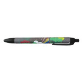 Handgemaakte kunst - Vlinderbloesem Zwarte Inkt Pen (Bodem)