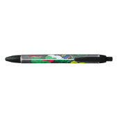 Handgemaakte kunst - Vlinderbloesem Zwarte Inkt Pen (Achterkant)