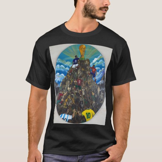 Handgemaakte kunst - WK  T-shirt (Voorkant)