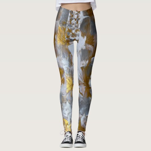 handgemaakte kunstwerken  leggings (Voorkant)