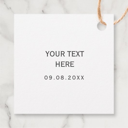 Handgemaakte Labels, aangepast Kraft-Label voor kr Bedankjes Labels (Achterkant)