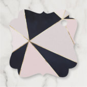 Handgemaakte Logo | Roos Gold Product Hang Label (Achterkant)