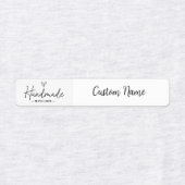 Handgemaakte Love Home Made Custom Crafts Koken Labels (Design 2)