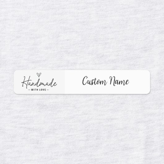 Handgemaakte Love Home Made Custom Crafts Koken Labels (Design 2)