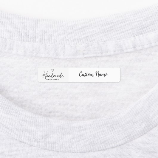 Handgemaakte Love Home Made Custom Crafts Koken Labels (Aangebracht)