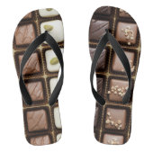 Handgemaakte luxe chocolade in een doos teenslippers (Voetbed)