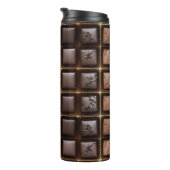 Handgemaakte luxe chocolade in een doos thermosbeker (Geroteerd rechts)