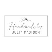 Handgemaakte met de hand getrokken botanisch spuit zelfinktende stempel (Design)