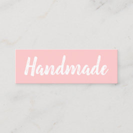 Handgemaakte minimalistische moderne eenvoudige pa mini visitekaartje