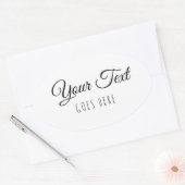 Handgemaakte Modern  Eenvoudig Trendy Eenvoudig Ovale Sticker (Envelop)