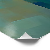 Handgemaakte Moeder & Kind Wandkunst Glanzend Post Perfect Poster (Hoek)