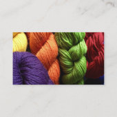 Handgemaakte multikleurencartridge visitekaartje (Achterkant)