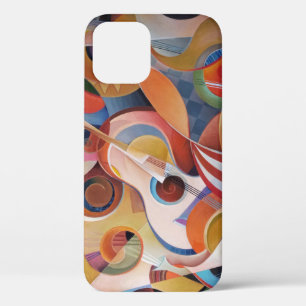 Handgemaakte Muziek Abstract Schilderen Case-Mate iPhone Case