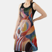 Handgemaakte Muziek Abstract Schilderen Schort (Insitu)