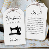 Handgemaakte naaien Artisan Crafter Quilter Label  Cadeaulabel