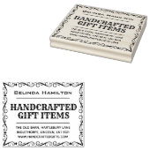 Handgemaakte of Etsy Style Producten Stamp Rubberstempel (Gestempeld)