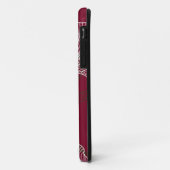 Handgemaakte oppies op Dark Red Hoesje-Mate iPhone Case-Mate iPhone Case (Achterkant/links)