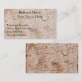 Handgemaakte Paper-effect Bedrijfs- & profielkaart Visitekaartje (Voorkant / Achterkant)