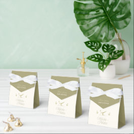 Handgemaakte pilates baby shower bedankdoosjes