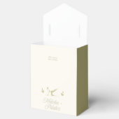 Handgemaakte pilates baby shower bedankdoosjes (Geopend)