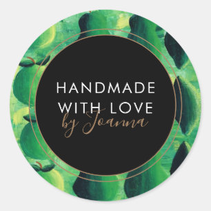 Handgemaakte Product Business Green Fruit Label